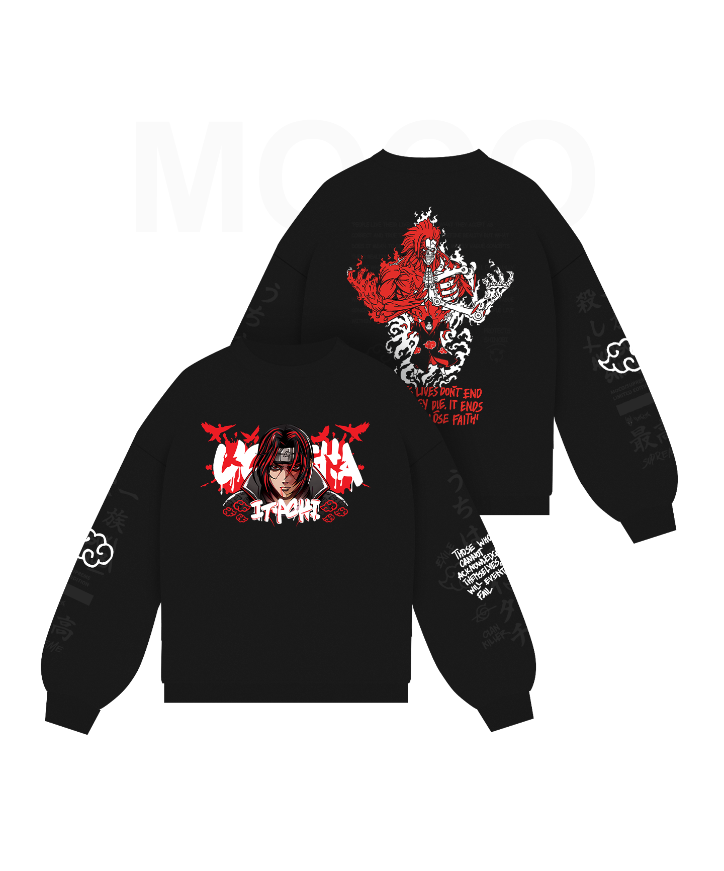 itachi sweatshirt full دورس ایتاچی اوچیها | ناروتو شیپودن - تصویر 1