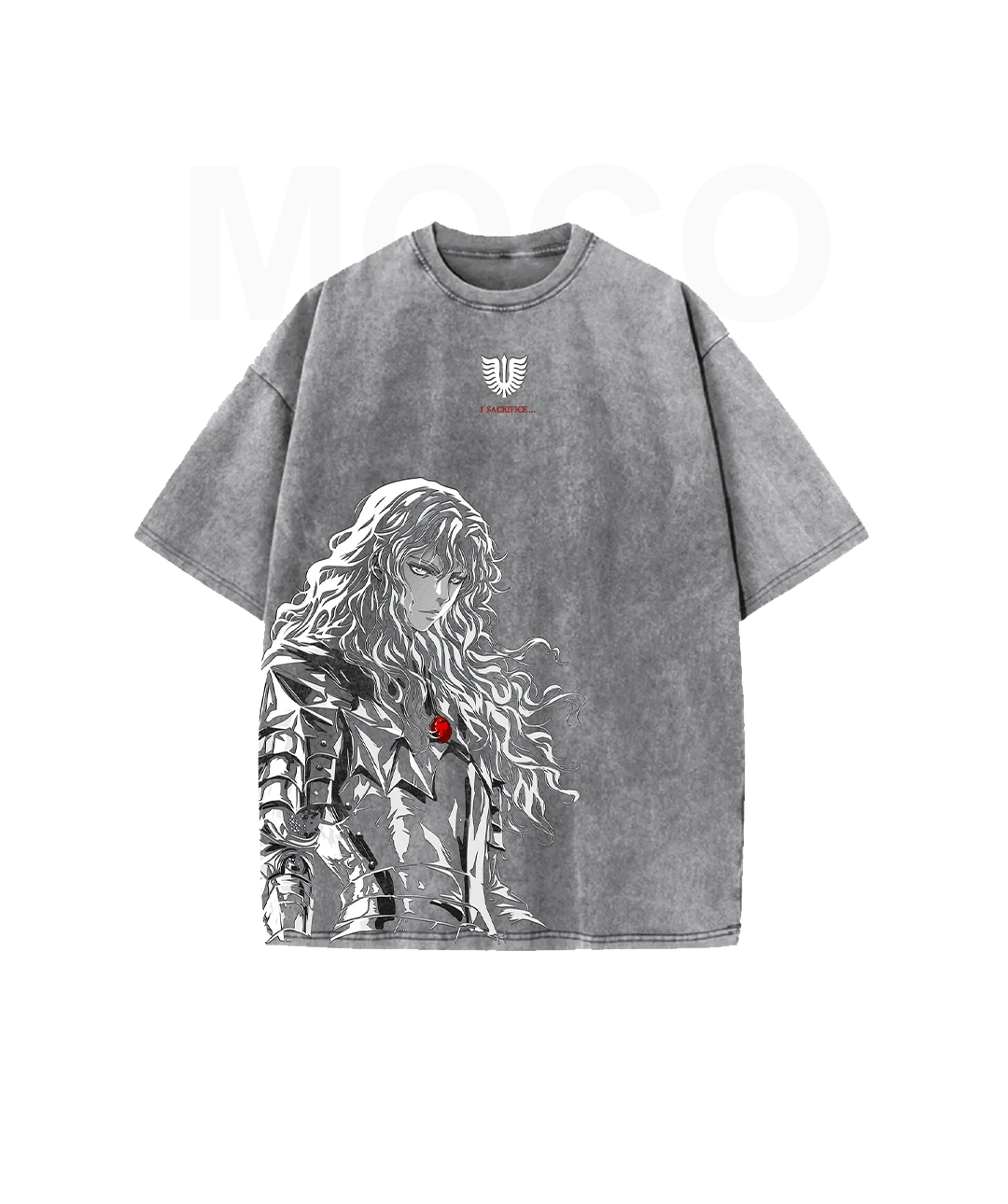 tshirt stone wahsed griffis berserk تیشرت گریفیس سنگشور | برزرک - تصویر 1