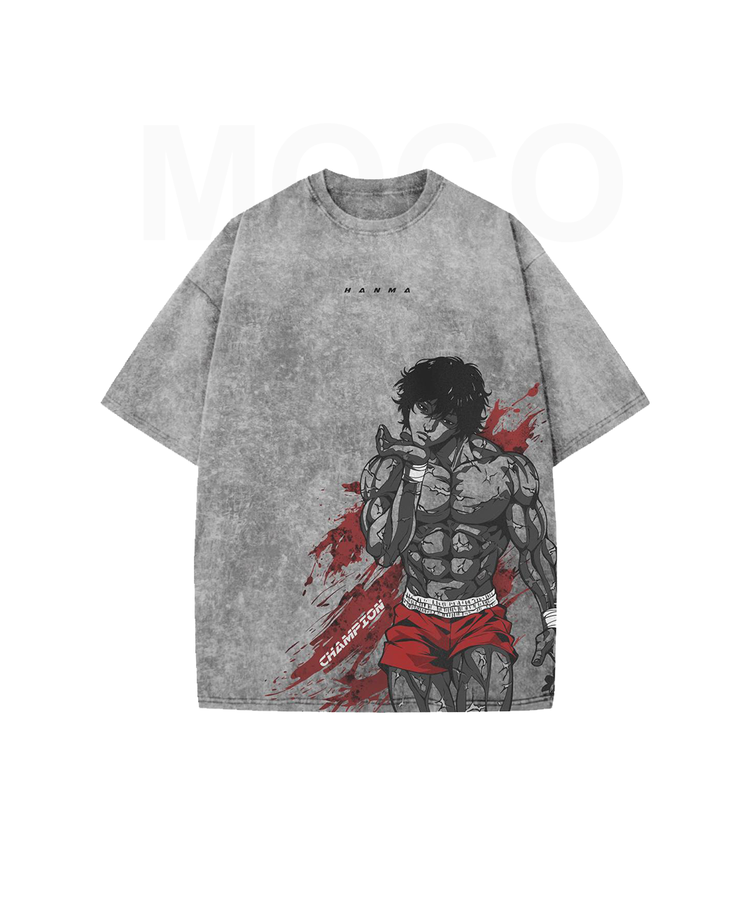 t shirt stone washed baki تیشرت سنگشور باکی - تصویر 1