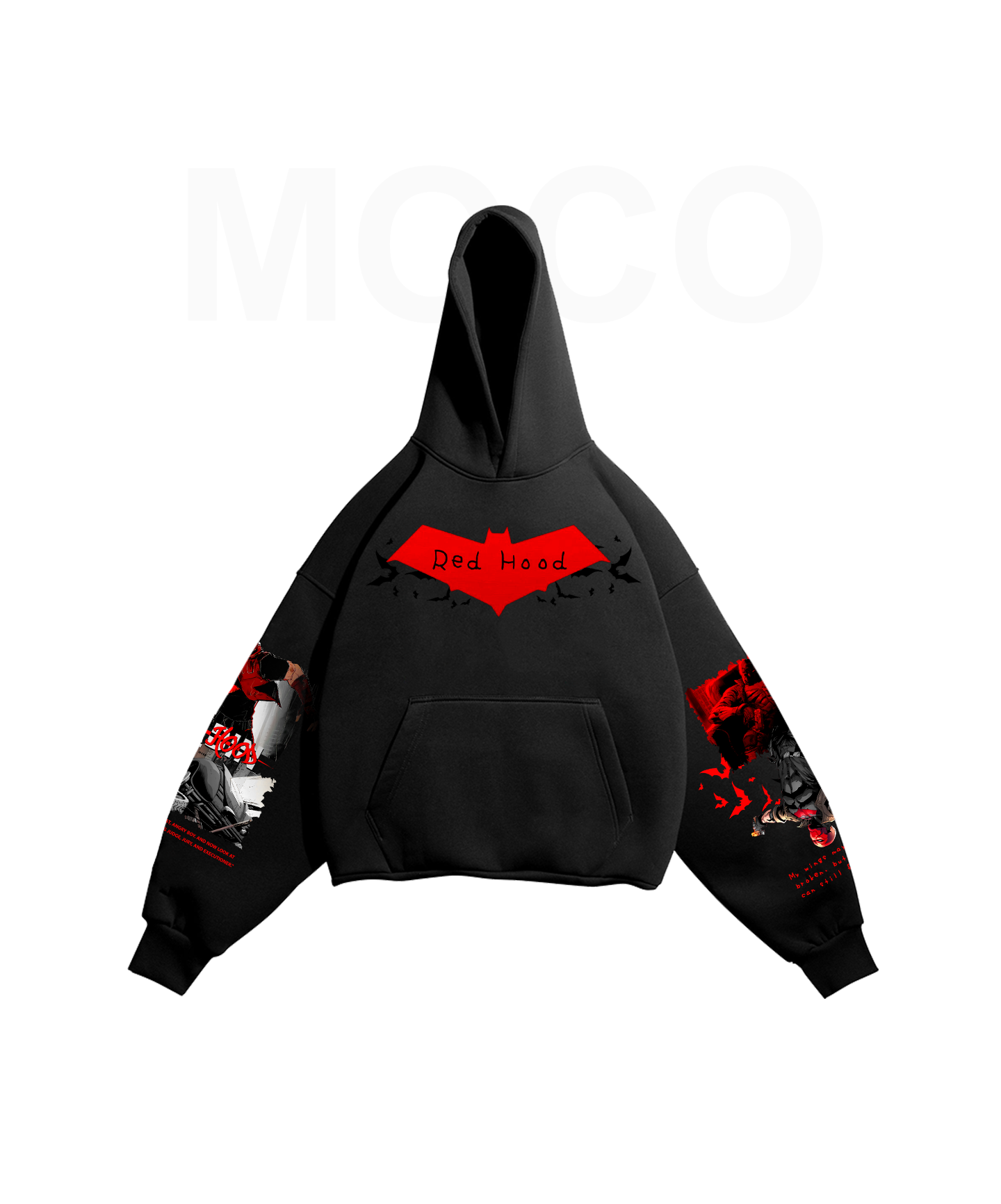 hoodi redhood batman fornt هودی ردهود | بتمن - تصویر 1
